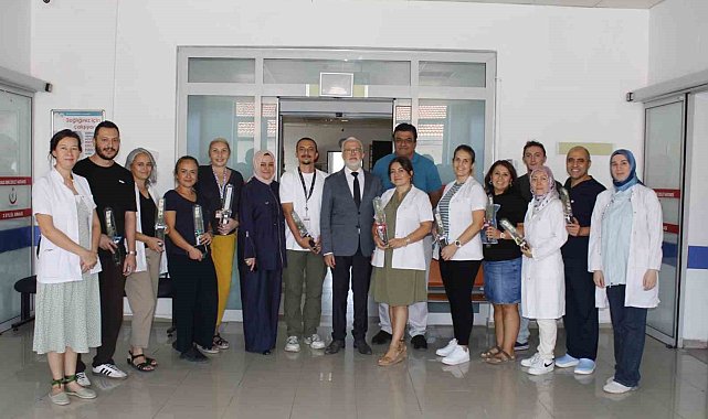 İl Sağlık Müdürü Bildirici'den fizyoterapistlere anlamlı ziyaret