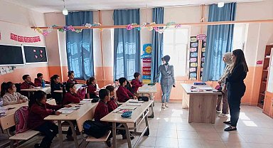 İlçe Milli Eğitim Müdürü Çam'dan okullara ziyaret