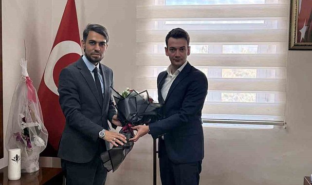 İlçe Müftüsü Aksoy, Kaymakam Aytürk'ü ziyaret etti