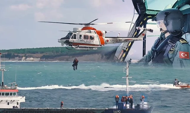İlk kadın helikopter pilotu 7 denizciyi kurtardı! Tarih yazdı