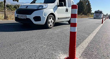 İncirliova'da yapımı süren karayolunun bir bölümü trafiğe açıldı