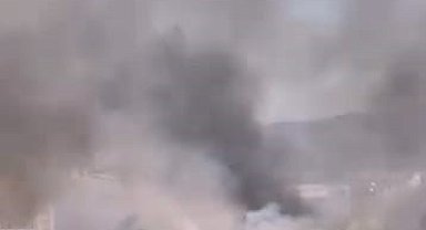 İnegöl'de anız yangını