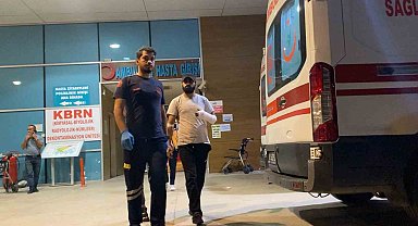 İnegöl'de makineyi keserken kanlar içinde kaldı