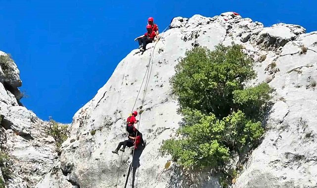 Isparta'da Jandarma'dan kayıp şahıs senaryosuna gerçeğini aratmayan tatbikat