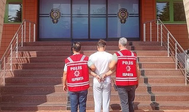 Isparta'da kesinleşmiş hapis cezasıyla aranan 2 şahıs yakalandı