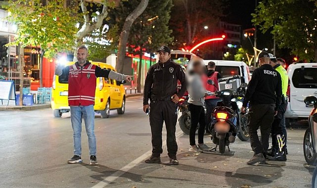 Isparta'da motosiklet ve motorlu bisikletlere yönelik denetim