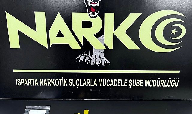 Isparta'da uyuşturucu madde ele geçirildi