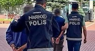 Isparta'da uyuşturucu operasyonu: 2 gözaltı