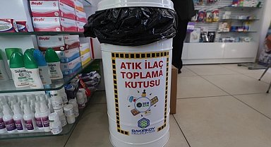 İstanbul Bakırköy'de atık ilaçlar toplanıyor