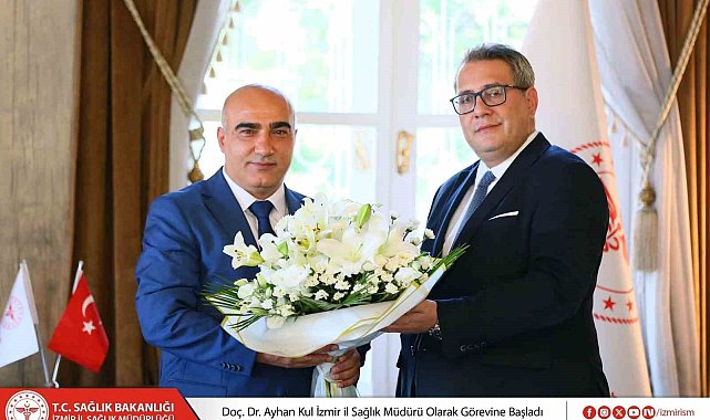 İzmir İl Sağlık Müdürü Ayhan Kul görevine başladı
