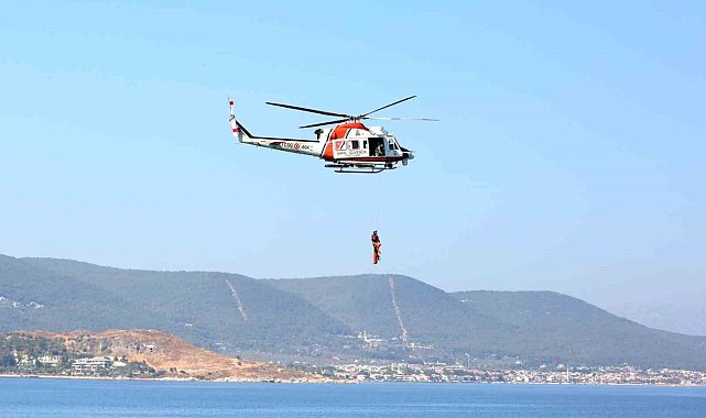 İzmir'de 2025 TAMP saha tatbikatı gerçekleştirildi