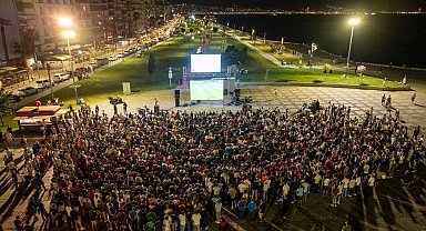 İzmir'de dev ekranlarda final heyecanı yaşanacak