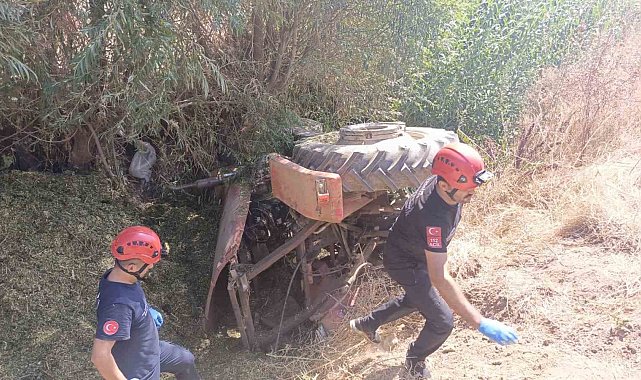 İzmir'de traktör kazası: 33 yaşındaki sürücü hayatını kaybetti