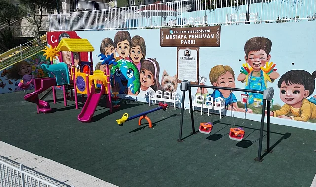 İzmit'te Mustafa Pehlivan Parkı'na güneş enerjili 4G sistemi