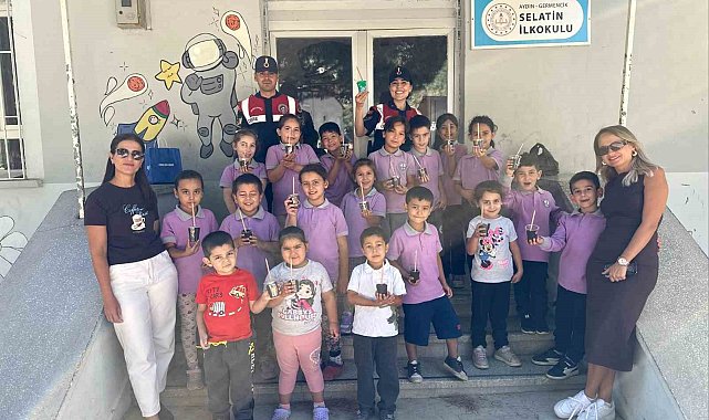 Jandarma öğrencilere doğa sevgisini aşıladı