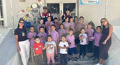 Jandarma öğrencilere doğa sevgisini aşıladı