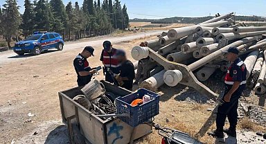 Jandarmadan hırsızlara suçüstü baskın