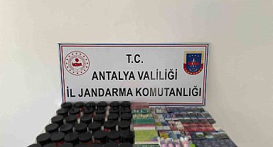 Jandarmadan Manavgat'ta kaçak sigara operasyonu
