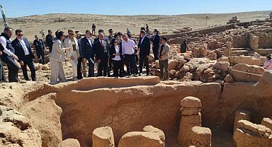 Japon Altes Prensesi Akiko Mikasa, Harbetsuvan ve Karahantepe'yi gezdi