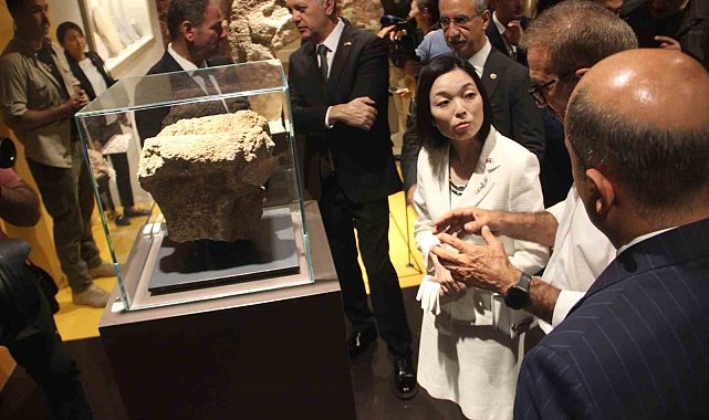 Japon Altes Prensesi Akiko Mikasa Şanlıurfa Arkeoloji Müzesi'ni gezdi