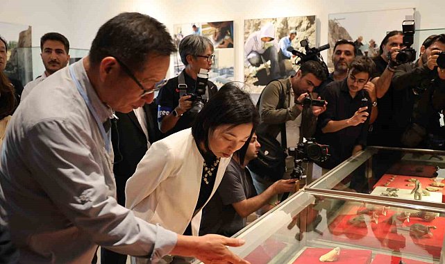Japonya Altes Prensesi Mikasa, Kırşehir'de Kalehöyük Arkeoloji Müzesi'ni gezdi