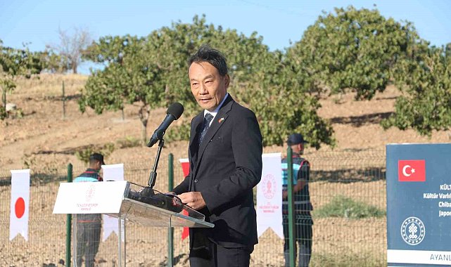 Japonya Büyükelçiliğinden kazı çalışmalarına destek
