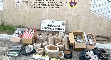 Kaçak sigara ticareti yapan şüpheli yakalandı