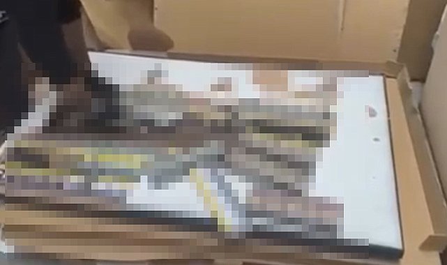Kaçak sigaraları yemek masasına sakladı: 1 gözaltı