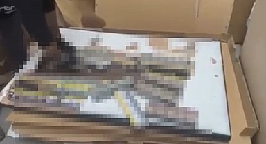 Kaçak sigaraları yemek masasına sakladı: 1 gözaltı