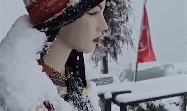 Kaçkarlar beyaz örtüyle kaplandı