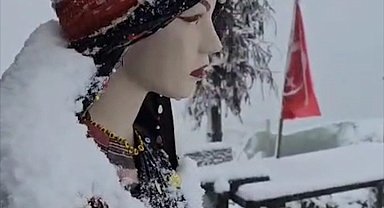 Kaçkarlar beyaz örtüyle kaplandı