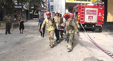 Kadıköy'de şantiyede istinat duvarı kaydı: 2 işçi yaralandı