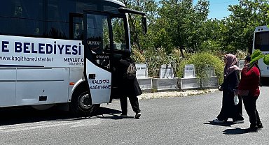 Kağıthane Belediyesi'nden mezarlık ziyaretlerine ücretsiz ulaşım hizmeti