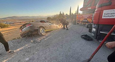 Kahramanmaraş'ta trafik kazası: 1 yaralı