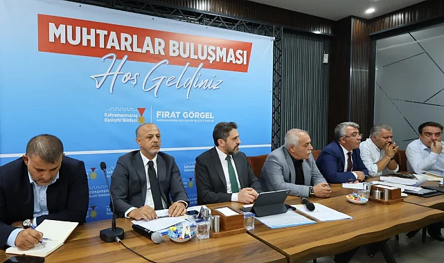 Kahramanmaraş'ın muhtarlar buluşması bu kez Afşin'de gerçekleşti