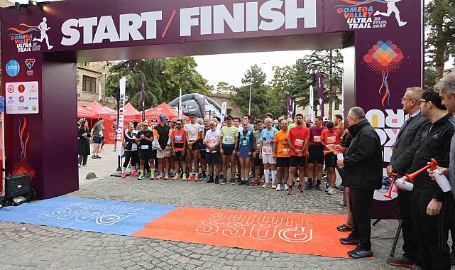 Kapadokya Gomeda Ultra Trail Koşusu start aldı