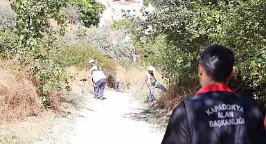 Kapadokya'da çevre düzenlemesi başladı