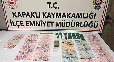 Kapaklı'da uyuşturucuyla yakalanan 2 şüpheli tutuklandı