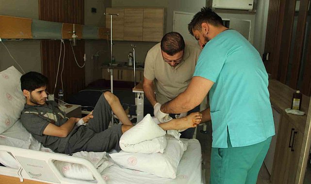 Kapanmayan yaraya Şırnak'ta serbest doku transferi