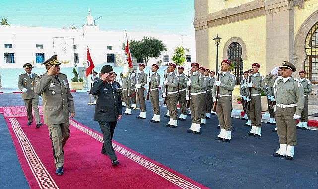 Kara Kuvvetleri Komutanı Orgeneral Tokel, Tunuslu mevkidaşı Ghoul ile görüştü