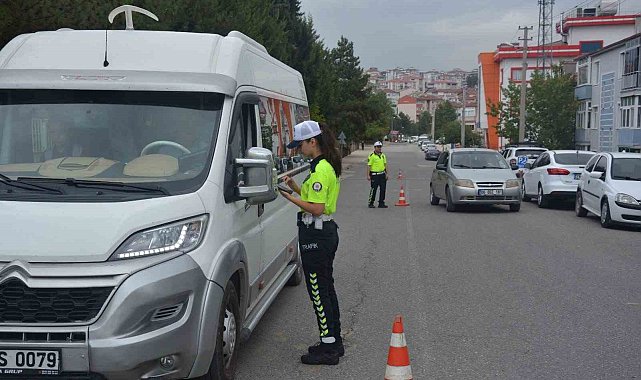 Karabük'te okul çevrelerinde güvenlik denetimi