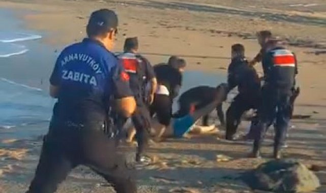 Karaburun Sahili'nde deniz faciası: İsveçli kadın kurtarıldı, nişanlısı hayatını kaybetti