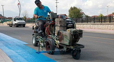 Karacasu'ya modern dokunuş: 2 kilometrelik bisiklet yolu kazandırılıyor