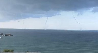 Karadeniz'de üç'lü hortum