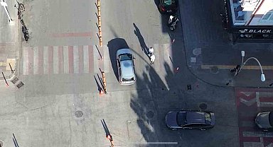 Karaman'da yayalara yol vermeyen sürücüler cezadan kaçamadı