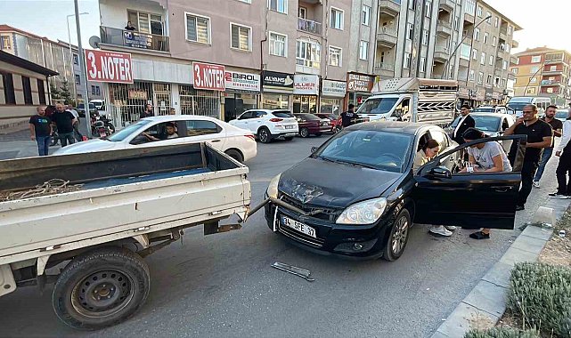 Karaman'da zincirleme kaza: 1 yaralı