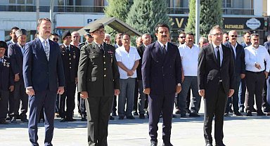 Karapınar'da Gaziler Günü törenle kutlandı