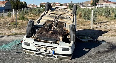 Karapınar'da trafik kazası: 1 yaralı