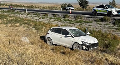 Karapınar'da trafik kazası: 1 yaralı