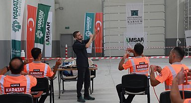 Karatay, 'AFAD akreditasyonu' için sahaya hazırlanıyor